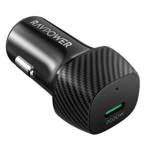 Ravpower Rp-Vc1017 20W Car Charger 1C - Black